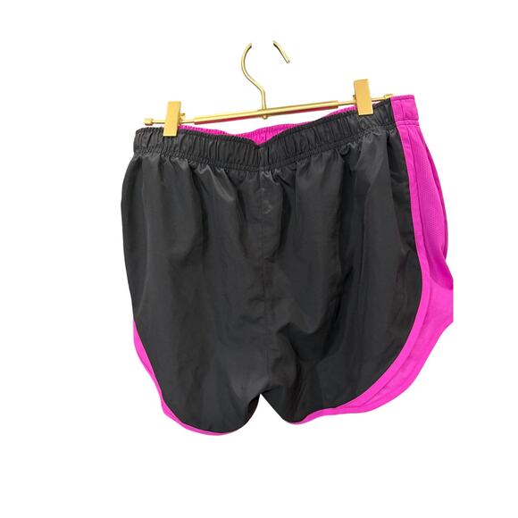 Nike Dri‑Fit Black Pink Trim Running Shorts Women’s Medium - Picture 3 of 5